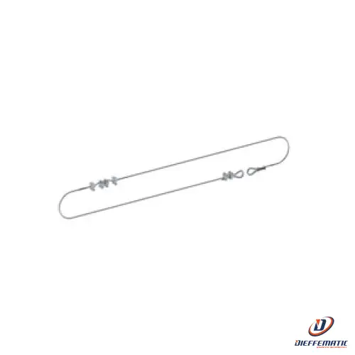 Fune Acciaio D.4 Mm Per Telescopico Apertura 8 M Fac Ra5111.008 Automazione