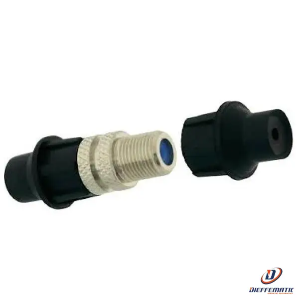 Giunto Coassiale Alta QualitĂ F Femmina-Femmina Con 2 Cap Ecs Gc-Hq Ts-Gc-Hq