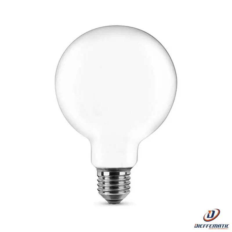 Globo G95 Led Opale A Filamento E27 - 8W - 6500K - 1055 Lm Mfgl75F2 10 Pz