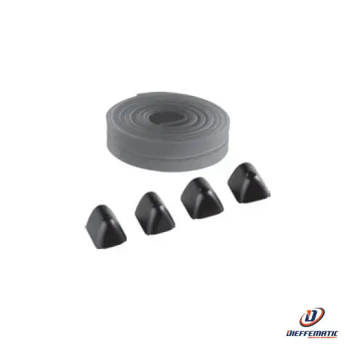 Gomma Antiurto Completa Di Accessori 4 M Allmatic 12007304 Automazione Originale