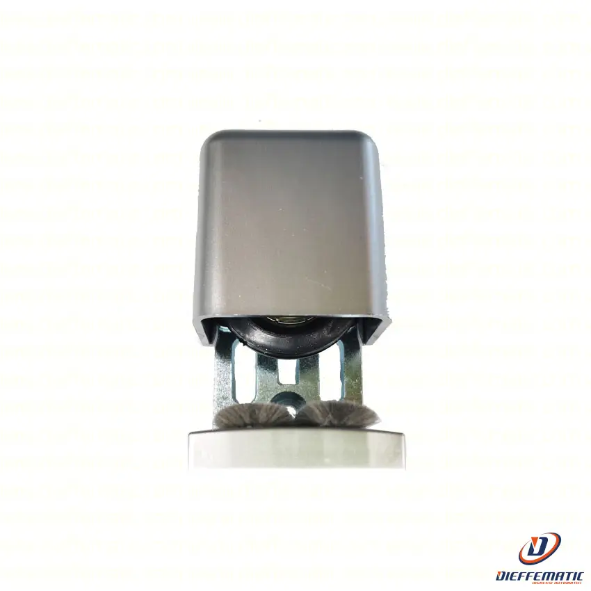 Guida A Terra Infisso Porta A Pavimento Regolabile Da 17 A 42.8Mm Con Ruota Dg01
