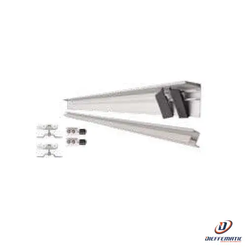 Guida In Alluminio Anodizzato Per 1 Anta Scorrevole G25 150/4025 Automazione