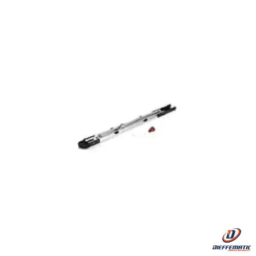 Guida In Alluminio Per Gl124 Lunghezza 3500 Mm Cardin Gl124s35 Automazione