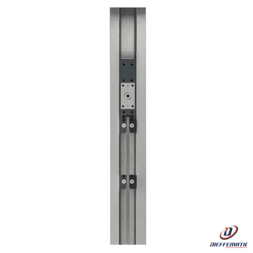 Guida Intera Assemblata 4 Mt (3,2+0.8 M) Con 8 M Cinghia Nice Sr40B Automazione