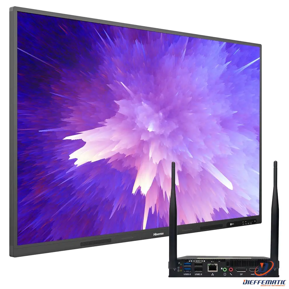 Hisense HIS-65WR6CE-OPS Monitor interattivo 65" 4K