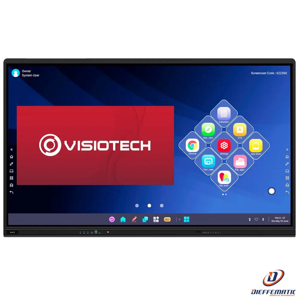 Iboard IB-TE-MP-86E1-V3 Schermo interattivo 86" 4K