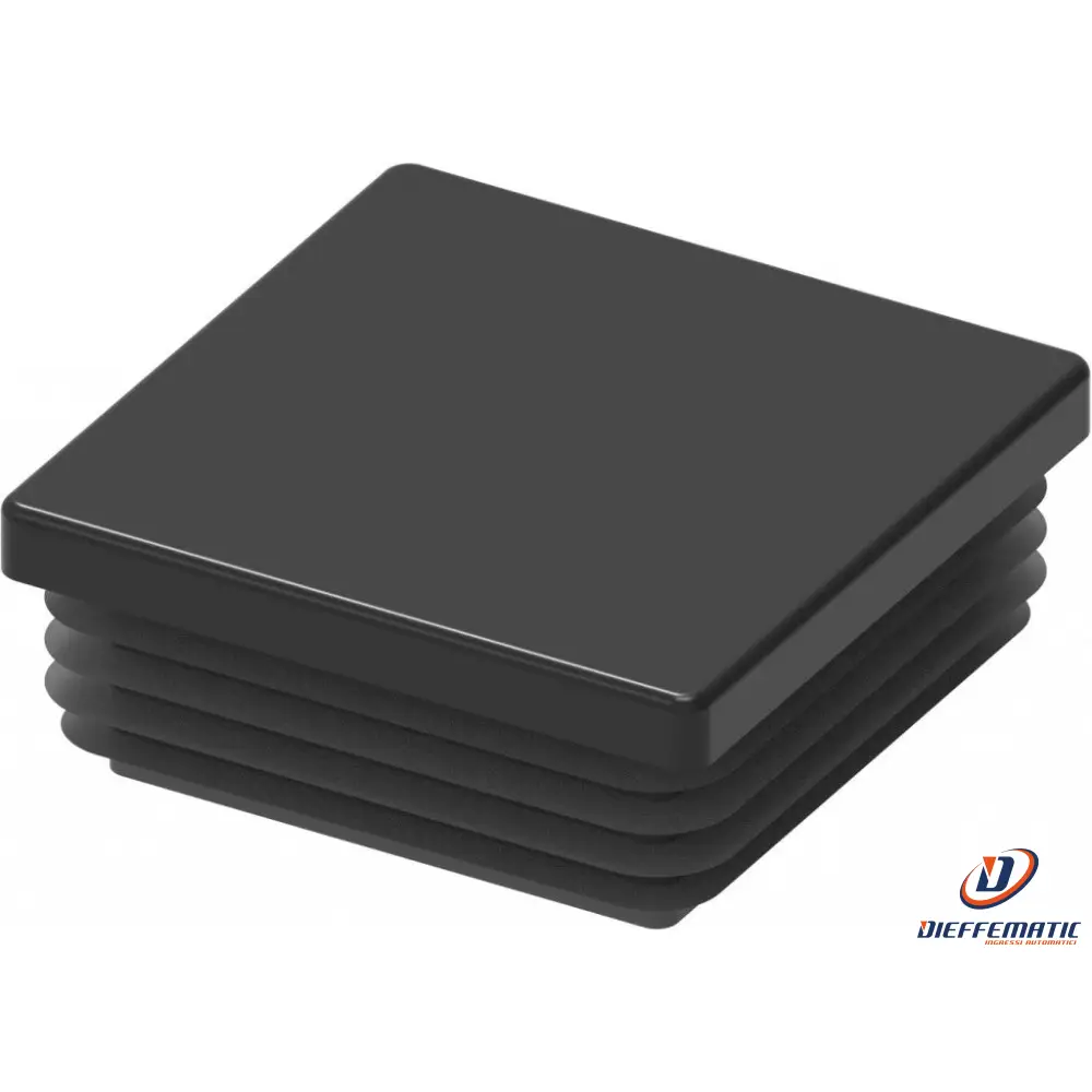 Inserto Lamelle Quadro 35X35 In Pe-Ld Nero Sp.1-3 Fac Vl2201.035.N Automazione