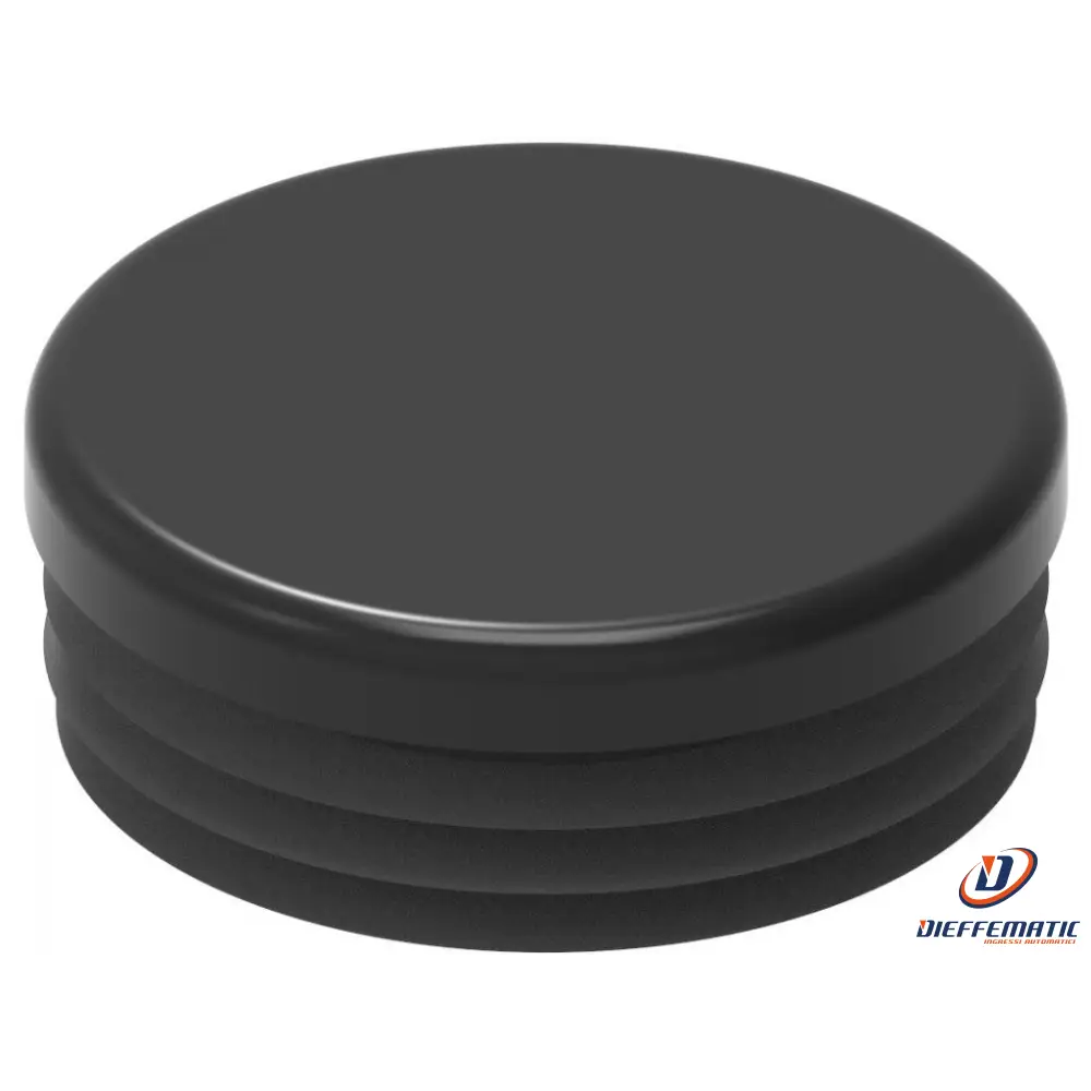 Inserto Lamelle Tondo D.100 In Pe-Ld Nero Sp.2-4,5 Fac Vl2203.100.N Automazione