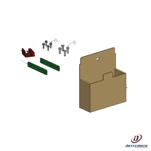 Kit Accessori Anta Scorrevole Tk35 Faac 105991 Automazione Automatismi Porta