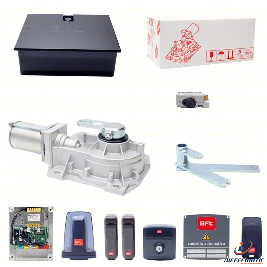 Kit Automazione 1 Anta Per Cancelli A Battente Bft Eli Ac Kit A40 230V Con Cassa