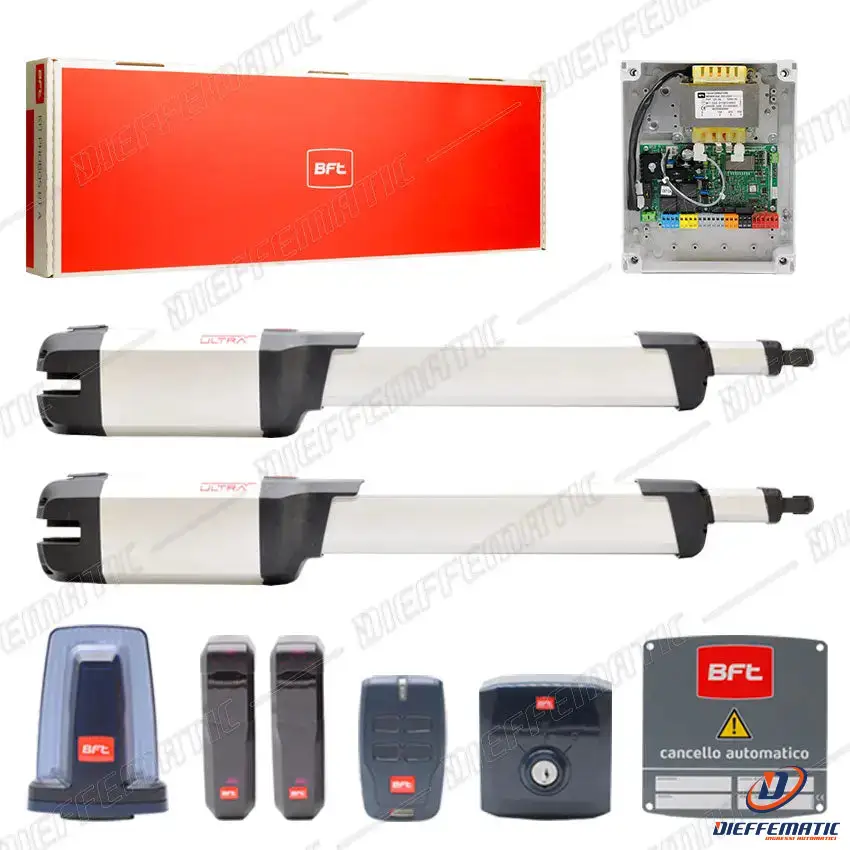 Kit Automazione 24 V Per Cancelli Battenti Bft Kustos Bt Kit A25 R935307 00004