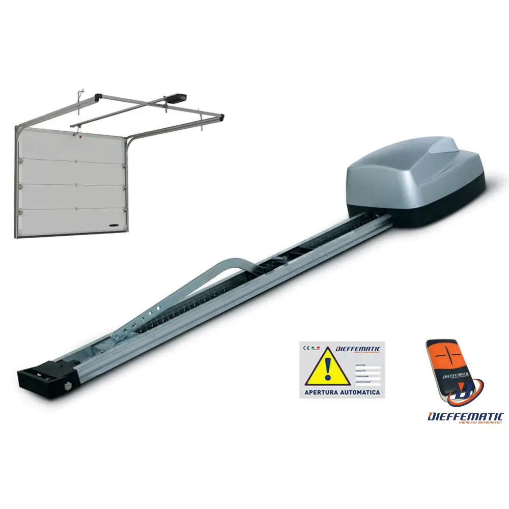 Kit Automazione Porta Garage Sezionale Basculante Molla Si Adatta A Came