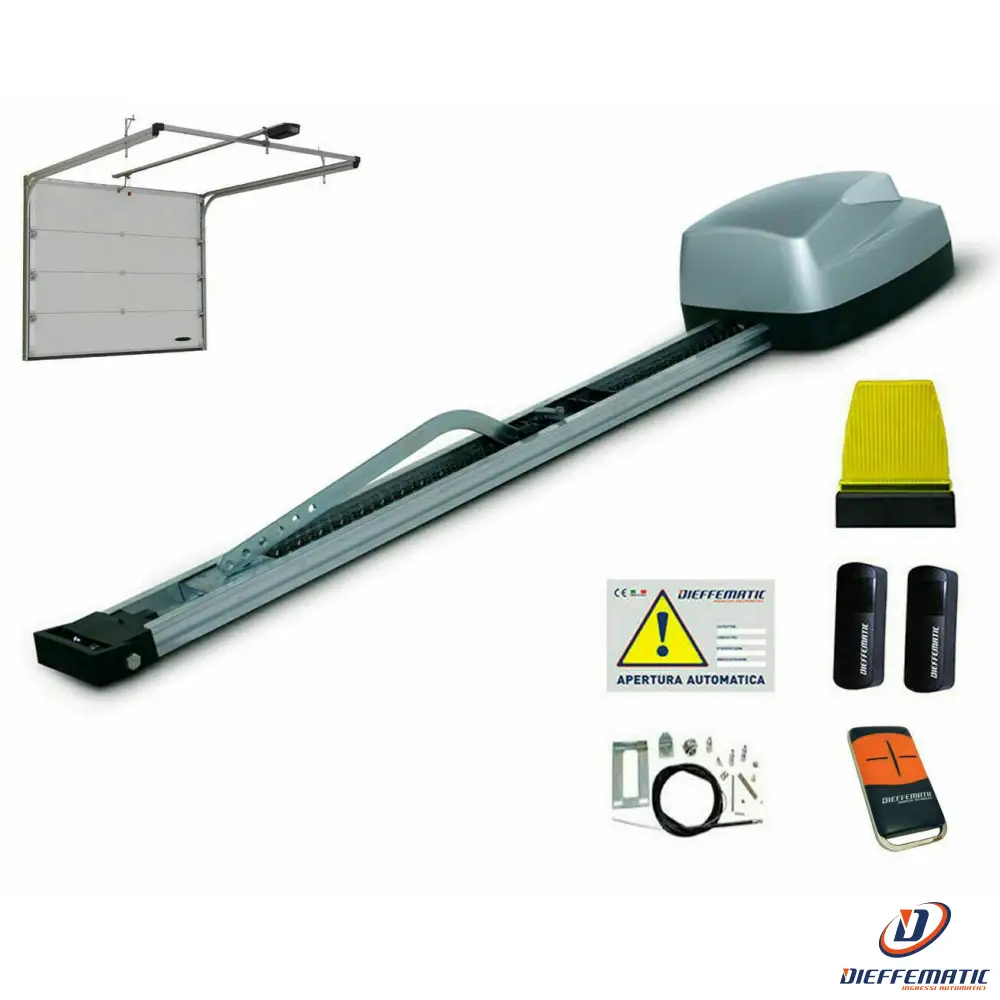 Kit Automazione Uniko Porta Basculante Sezionale Molla Si Adatta A Scs Sentinel