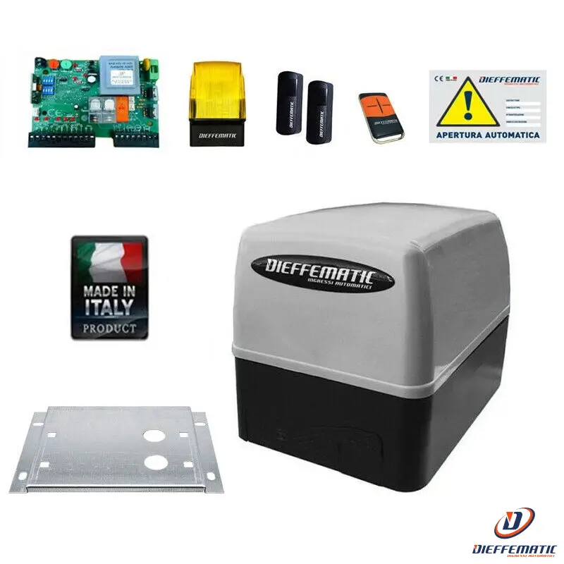 Kit Cancello Scorrevole Apricancello Compatibile Con Lievore 400 Kg Kv4