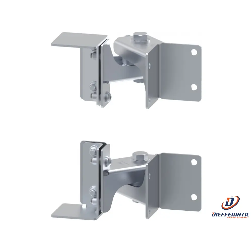 Kit Cardine Con Cuscinetto Per Apertura 180 Fac Kc4411.050 Automazione Originale