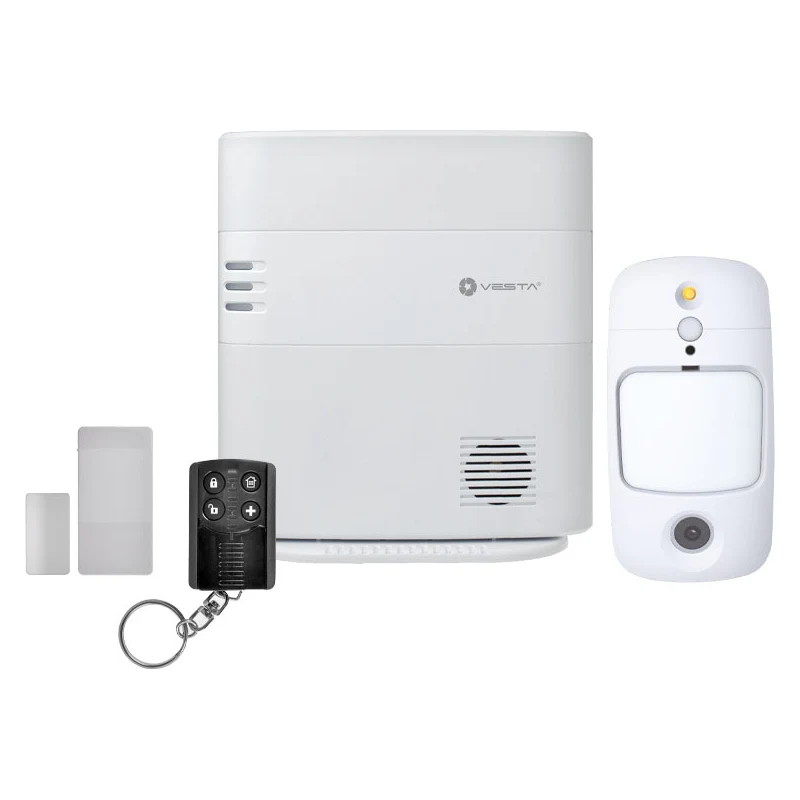 Kit Di Intrusione Ip+4G Senza Z-Wave Pircam Vesta Vesta-431 Antintrusione