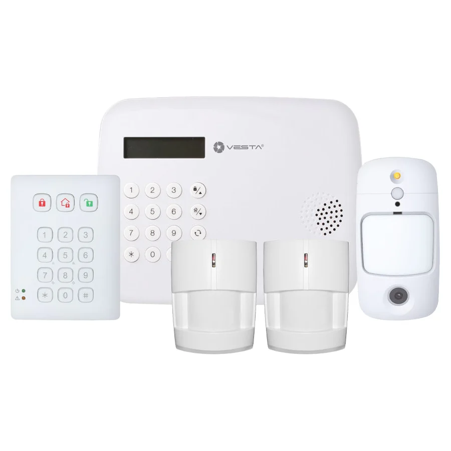 Kit Intrusione 4G Easypower, Tastiera Radio, Pir, Pircam 720P Vesta Vesta-252
