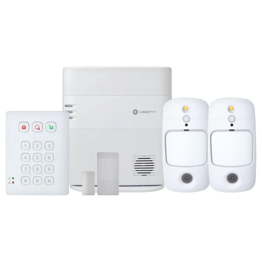 Kit Intrusione Ip+2G Smartseries Tastiera Via Radio Pircam Vesta Vesta-121