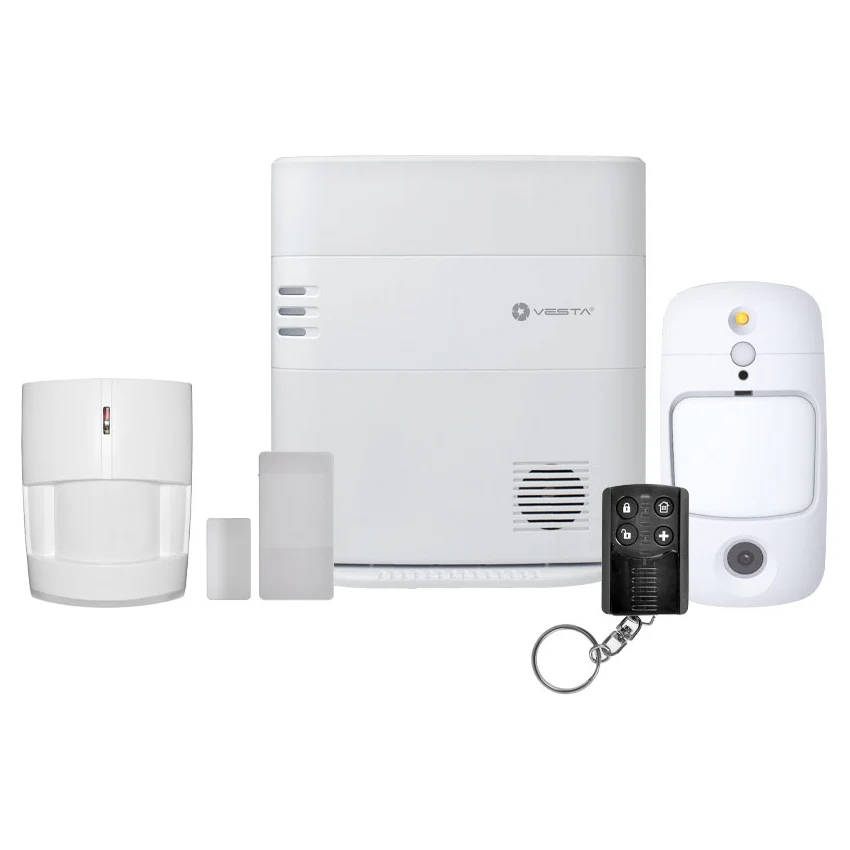 Kit Intrusione Ip+4G Pir/Pircam, Magnetico Vesta Vesta-253 Antintrusione