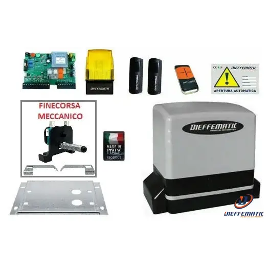 Kit Kv6 600Kg Porte Scorrevoli Operatore Facile Da Installare Compatibile Con Lievore