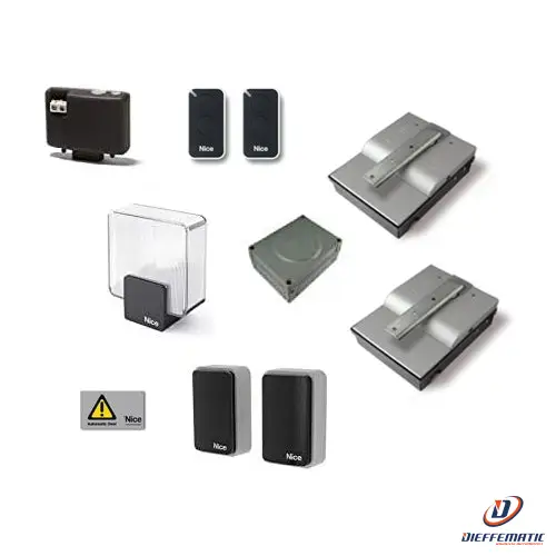 Kit Per Cancelli A Battente Ante Fino A 2.3 M Nice S-Fabkit 2024 Sfab2024Bdkce