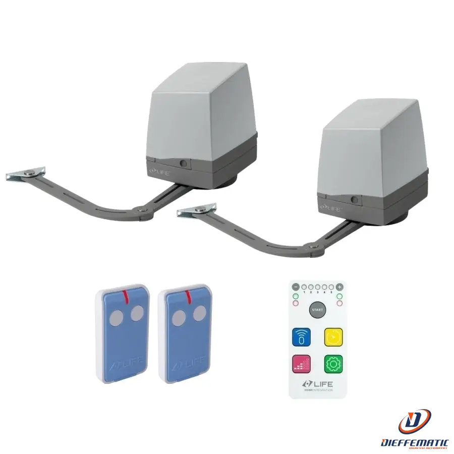 Kit Per Cancello A Battente Life Setup Armor Uni Dl Easy 1Ke0130000 Automazione