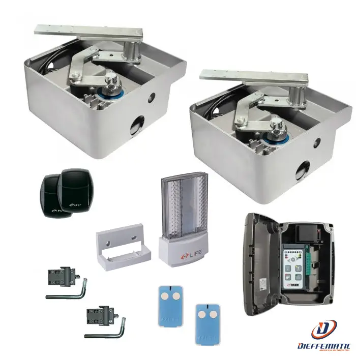 Kit Per Cancello A Battente Life Setup Er4 Uni Dl 1Kt7020007 Automazione Nuovo
