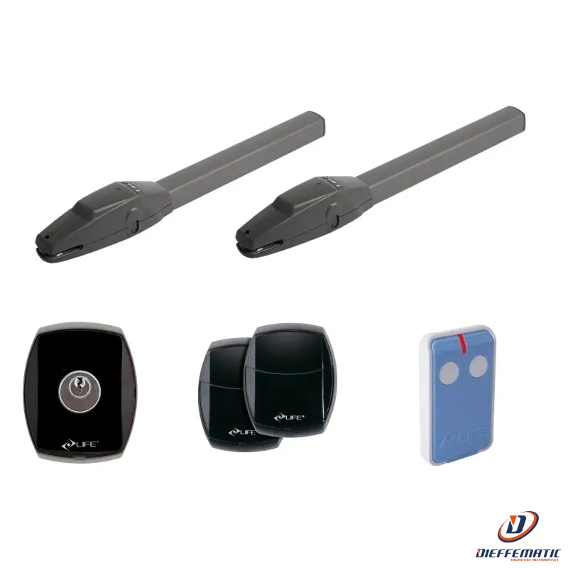 Kit Per Cancello A Battente Life Setup Op224 Uni Dl2 1Kt3060000 Automazione