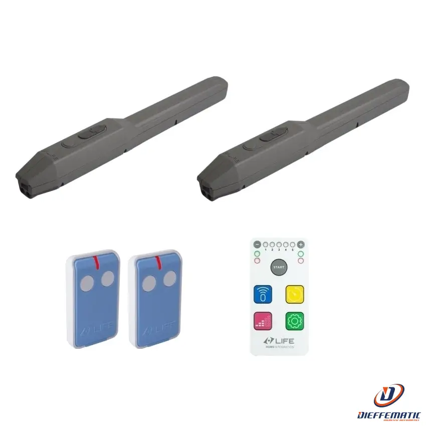 Kit Per Cancello A Battente Life Setup Op324 Uni Dl Easy 1Ke0160000 Automazione