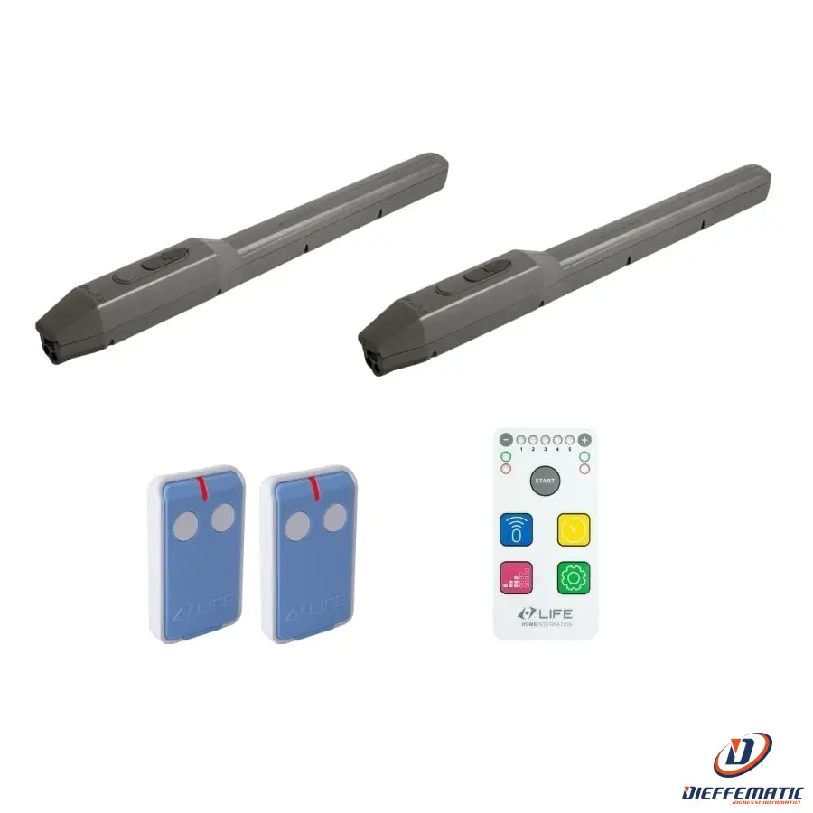 Kit Per Cancello A Battente Life Setup Op5 Uni L Dl Easy 1Ke0110001 Automazione