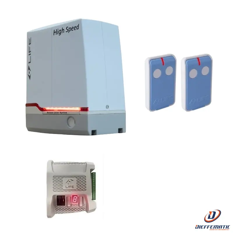 Kit Per Cancello Scorrevole Life Setup Deus 4Hs_ Easy 1Ke0320000 Automazione