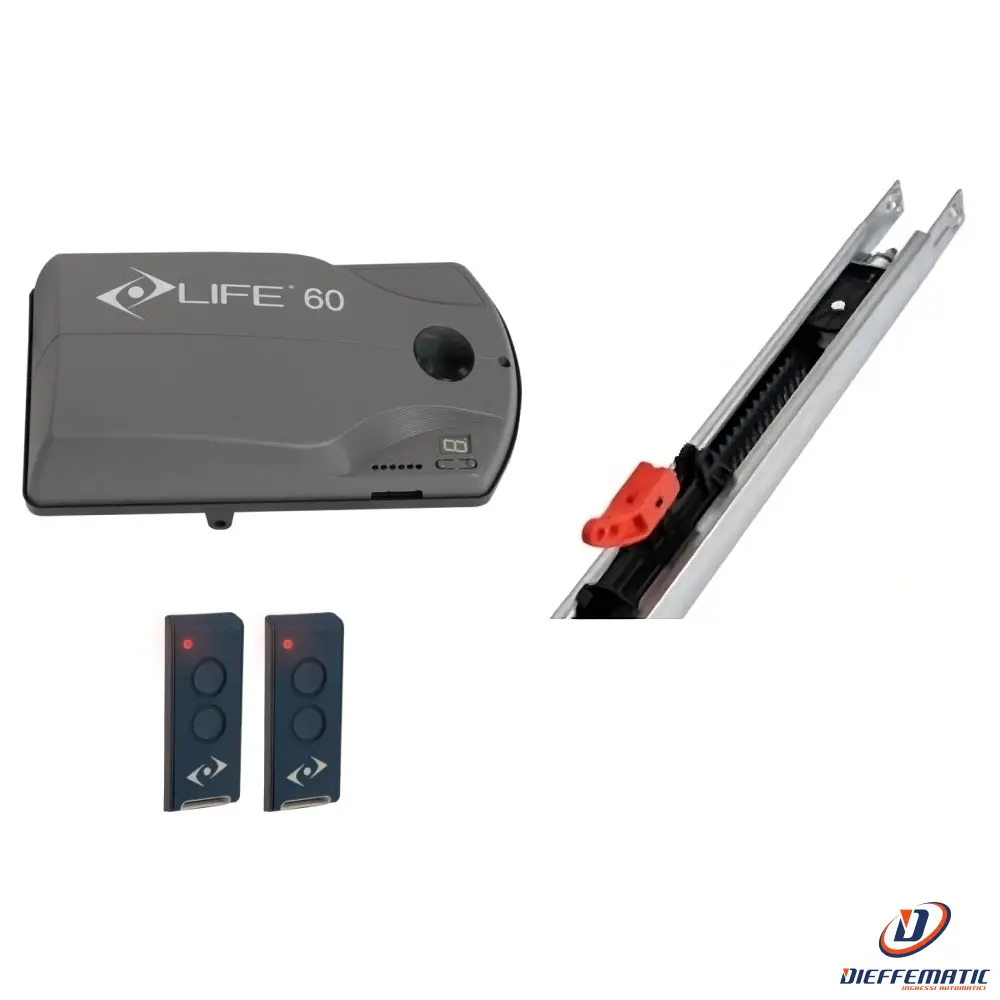 Kit Per Porte Sezionali E Basculanti Life Setup Pr60 R + Grb30/3 1Kt6780000