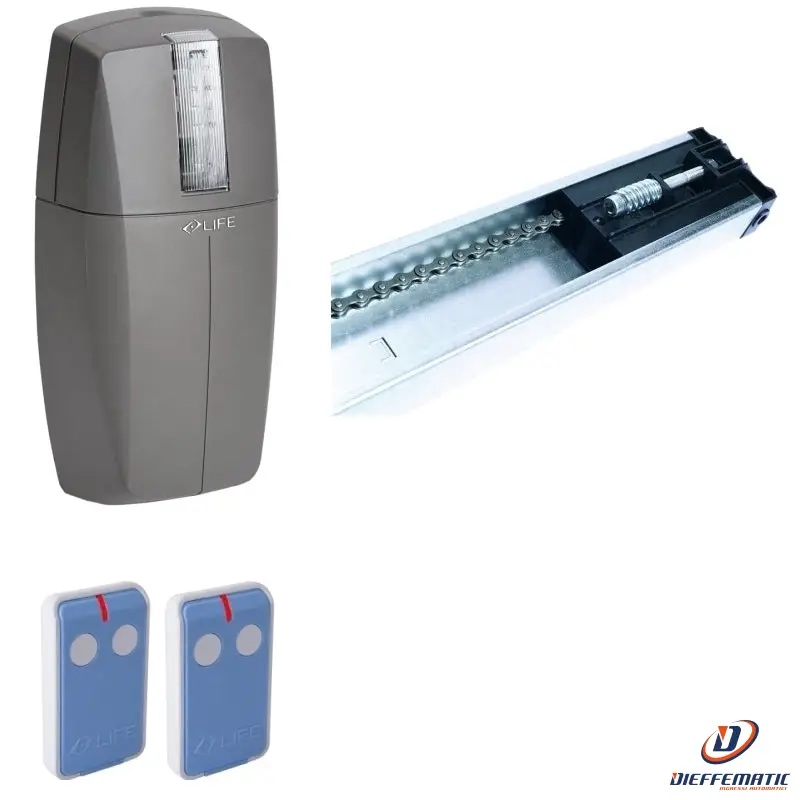 Kit Porte Sezionali E Basculanti Life Setup Pr100 Xl_2M2 + Prc35_Mr 1Kt6010001