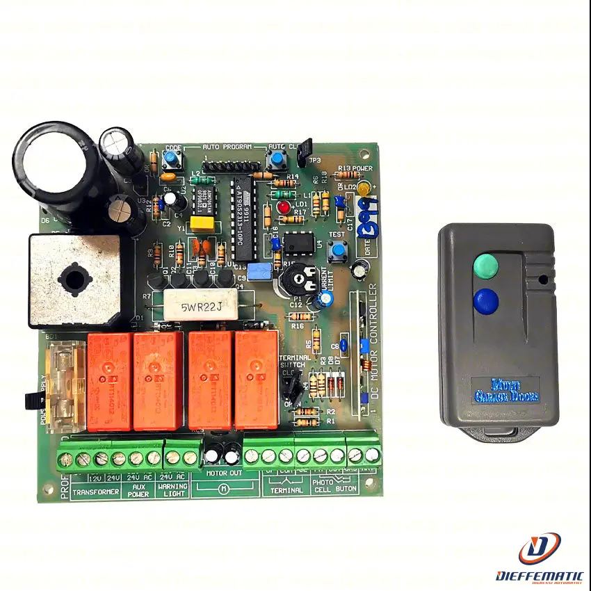 Kit Scheda Centralina Elettronica Scorrevole Con Telecomando Rimanenza