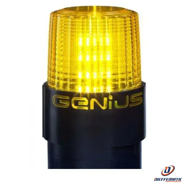 Lampeggiatore Guard Led 24vac Genius 6100316 Made In Italy Tecnologia Affidabile