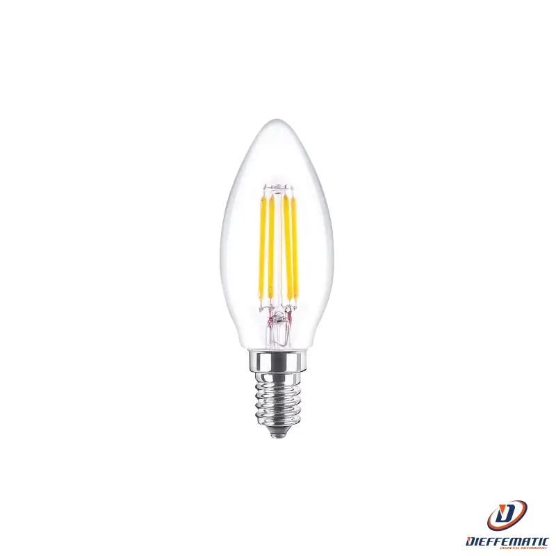 Led Neos Oliva A Filamento 4W E14 4000K, Cl.E, 470 Lm, Box Nfl40N2