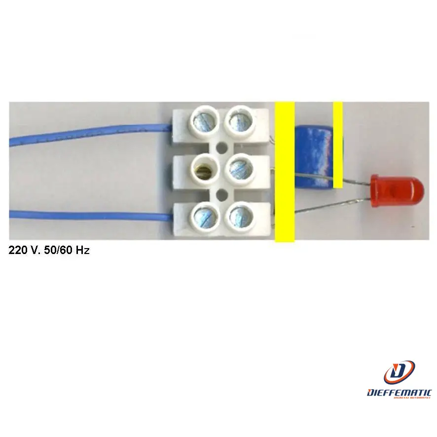 Led Spia Presenza Rete Allarme Securvera Sd-Lel