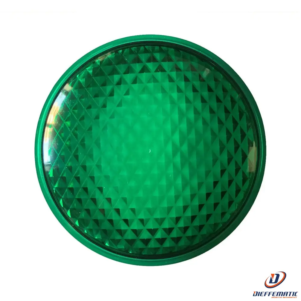 Lente Verde Ricambio Per Semaforo Ø 124Mm Serie 220V Securvera Ss-Levrsalgpe