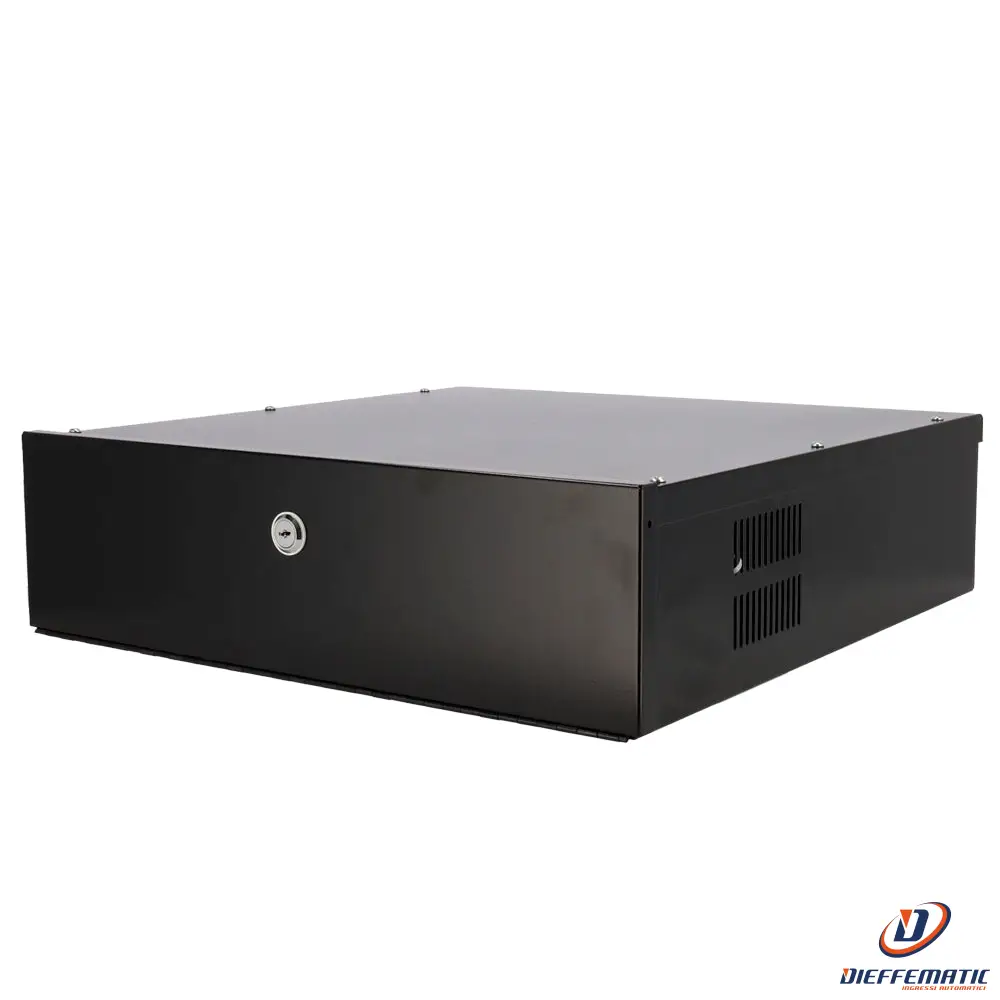 LOCKBOX-2U Custodia in metallo chiusa per DVR
