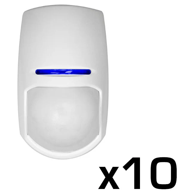Lotto Di 10 Rilevatori Kx15Dt1 Pyronix Hikvision Pyro-7Fx10 Antintrusione
