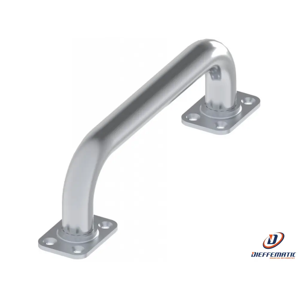 Maniglia Flangiata 2 Curve D.28 Nera Fac 574 Vb1205.028.V Automazione Originale