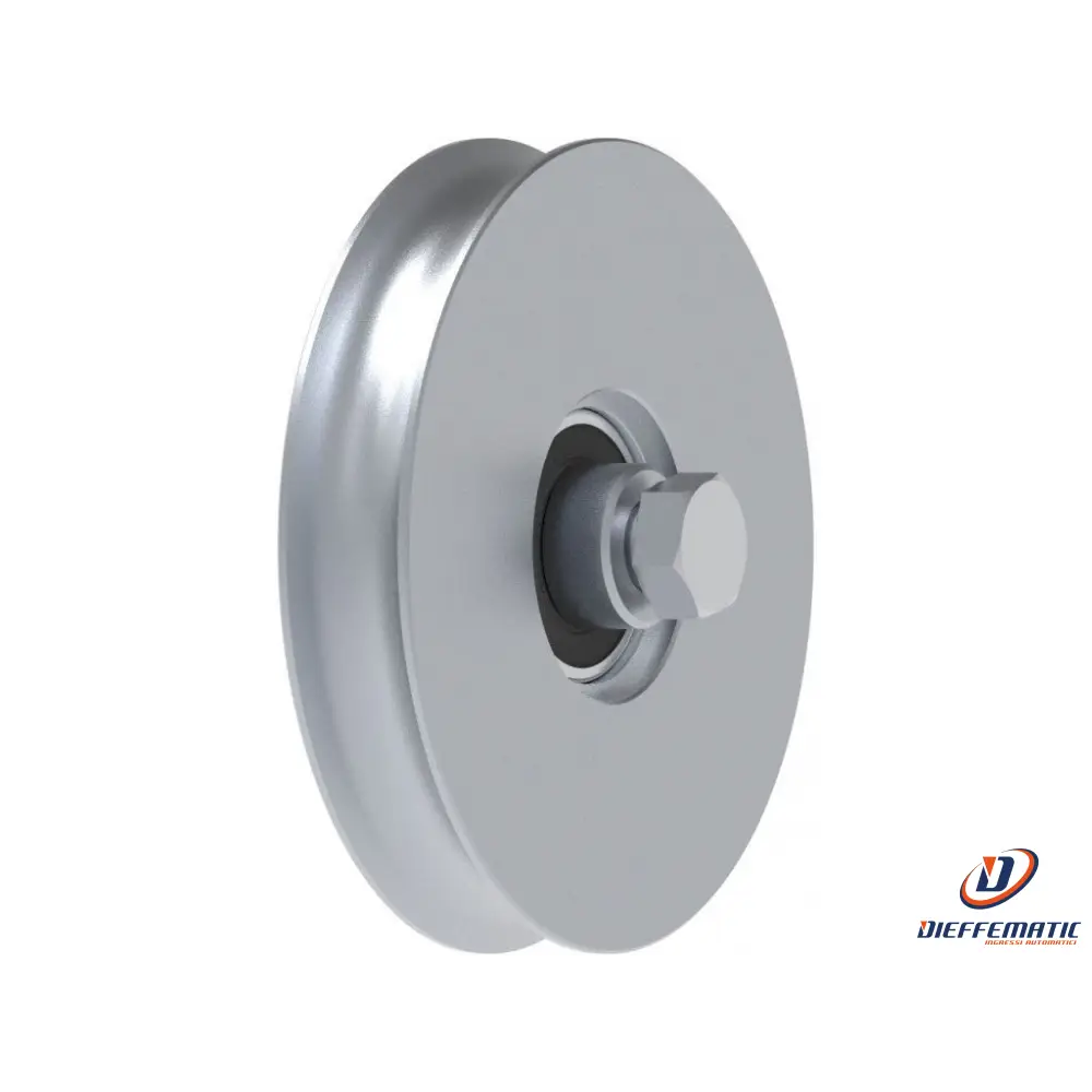 Miniruota D.50 Gola Tonda 1 Cuscinetto Fac 50/T Va1401.050 Automazione Originale