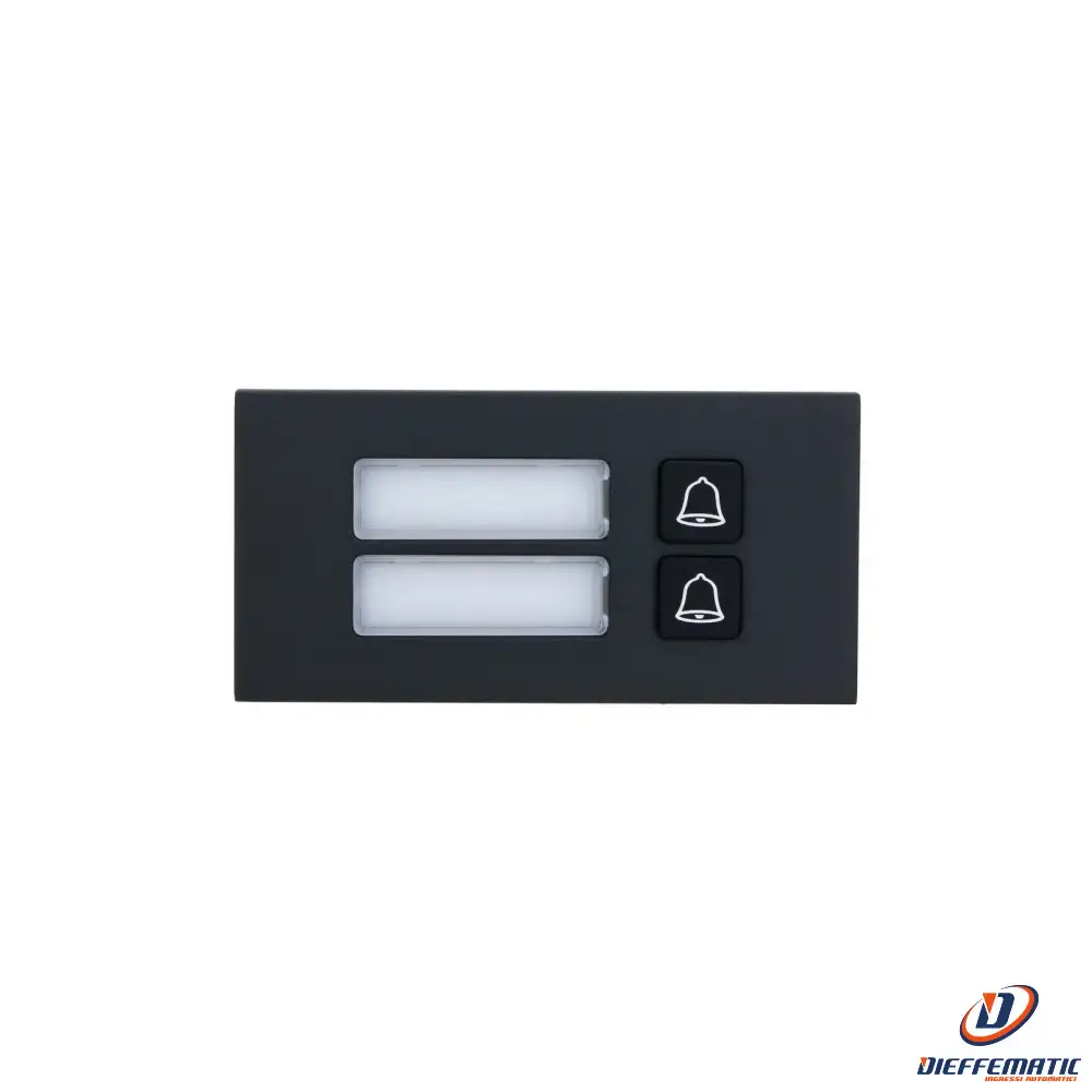 Modulo 2 Tasti Meccanici Per Vto4202F(Fb)-P-S2 Dahua Vto4202Fb-Mb2 Sorveglianza