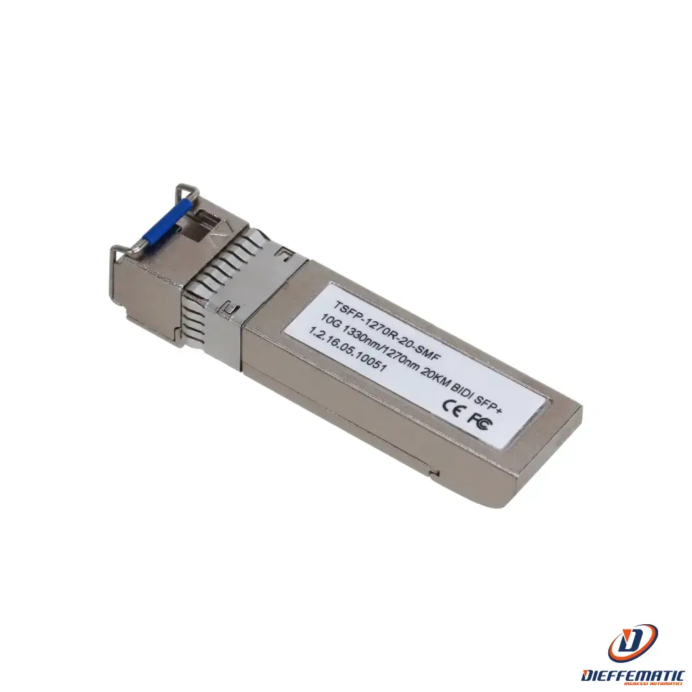 Modulo Ottico Sfp 10 Gbps Su 1 Fibra Sm Dahua Tsfp-1270r-20-smf Sorveglianza