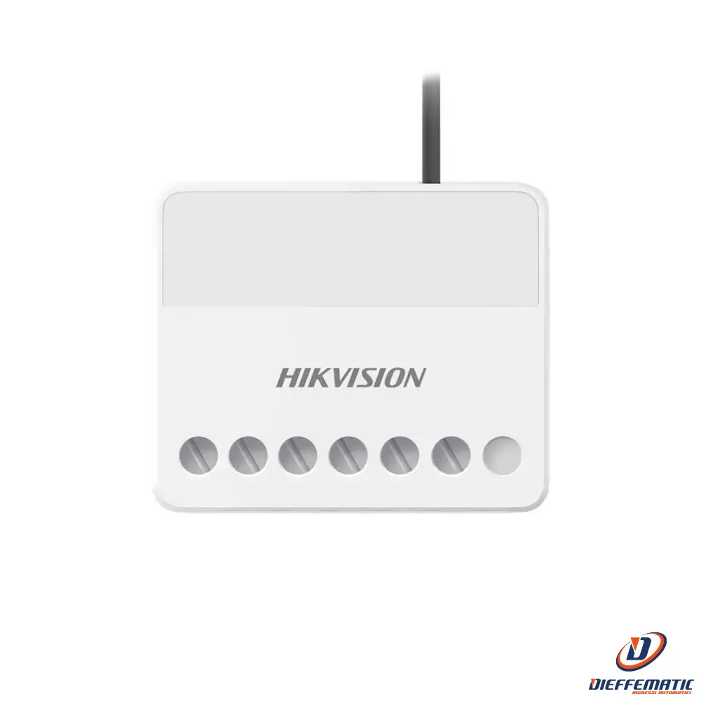 Modulo Relè Via Radio Ax Pro Hikvision Ds-Pm1-O1L-We Antintrusione Sicurezza