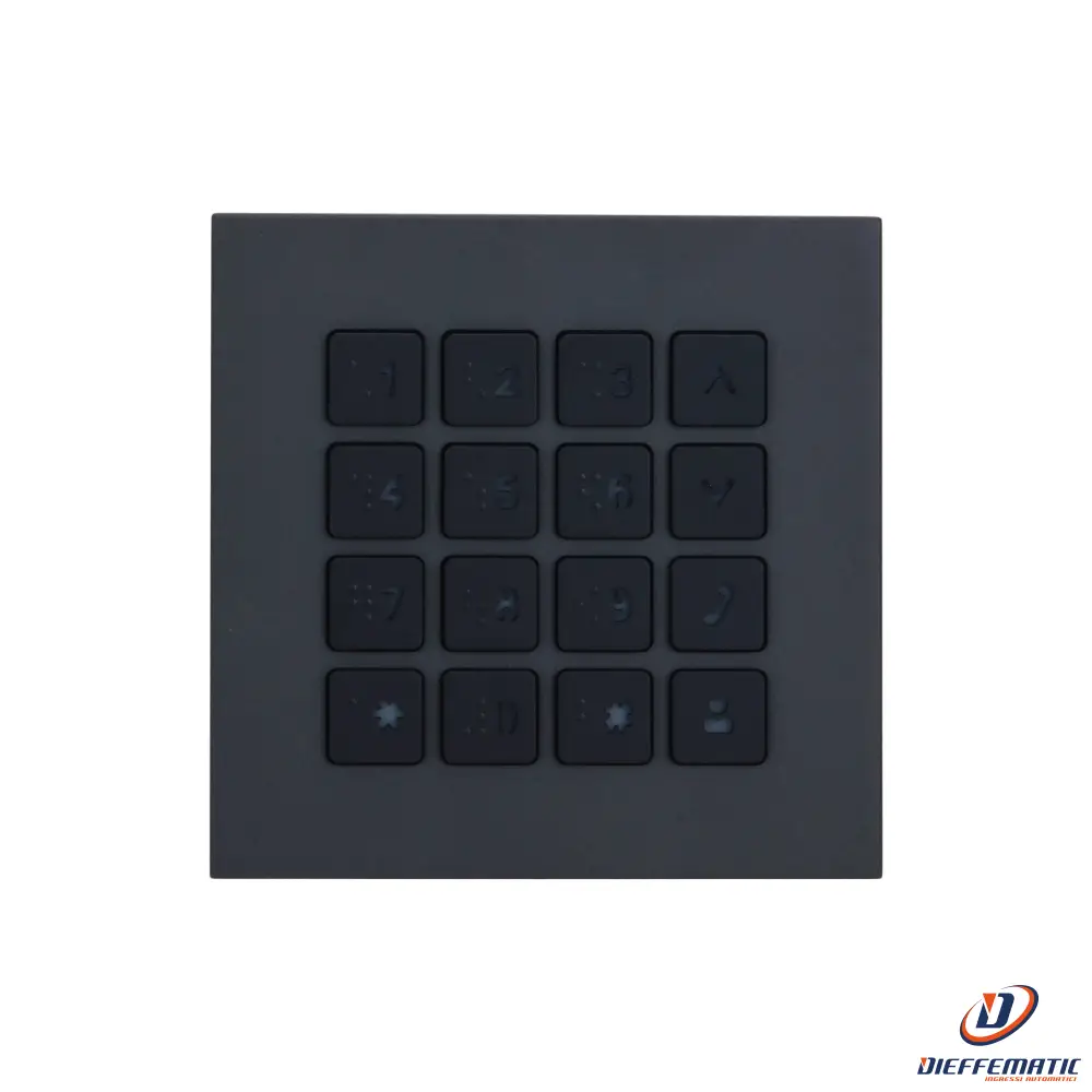 Modulo Tastiera Meccanica Per Vto4202F(Fb)-P-S2 Dahua Vto4202Fb-Mk Sorveglianza