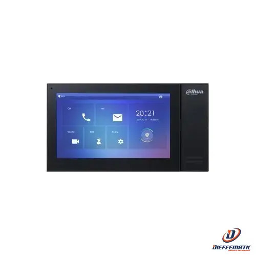 Monitor Interno Videocitofonico Ip Dahua Vth2421Fb-P Sorveglianza Sicurezza