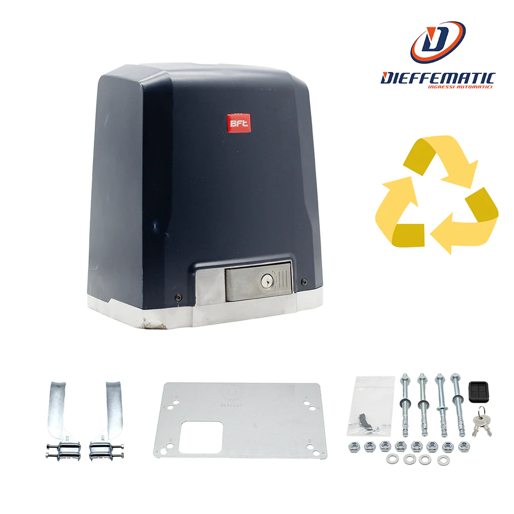 Motore 230V Cancelli Scorrevoli 600 Kg Bft Deimos Ac A600 P925230 00002 Usato Garantito 43
