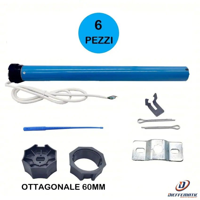 Motore Motori Avvolgibile Tapparella Tapparelle 55Kg 20 Nm Dfm 230V 6 Pezzi