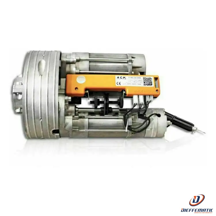 Motore per serranda ACM TITAN 26C012 240/101 BME con elettrofreno 400Kg asse da 101 mm